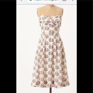 Anthropologie Bike Lane dress